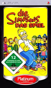 The Simpsons - Game (FR) box cover front